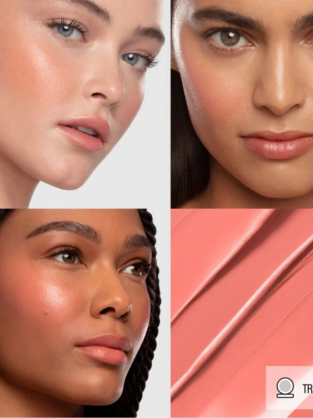 Makeup by Mario SOFT POP PLUMPING BLUSH VEIL in Just Peachy